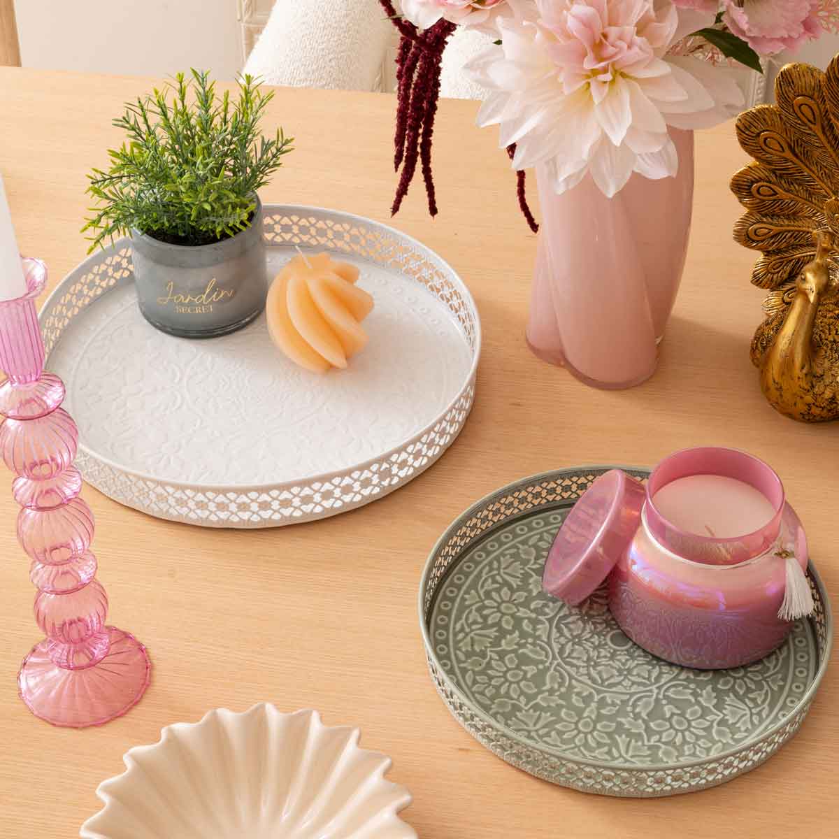 Conjunto de 2 tabuleiros WILD ROMANCE