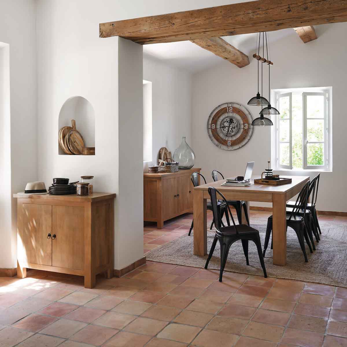 Candeeiro de teto TIMMY preto 150x70cm