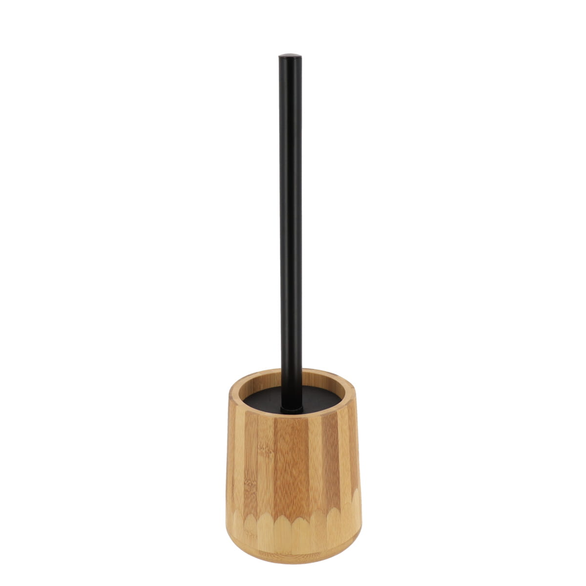 Escova WC Redonda Em Bambu