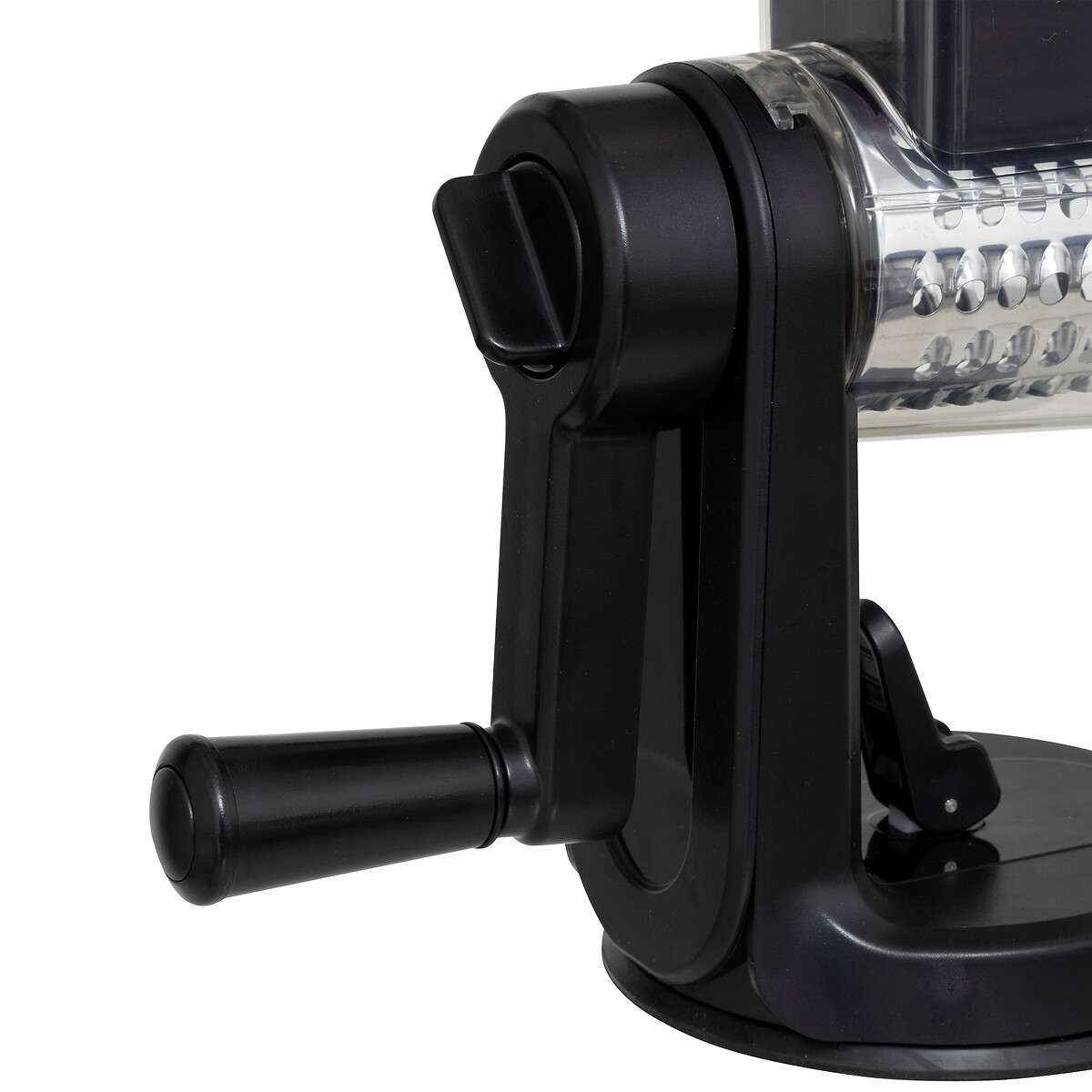 Ralador multiusos com manivela 3 laminas SILVER PRO preto