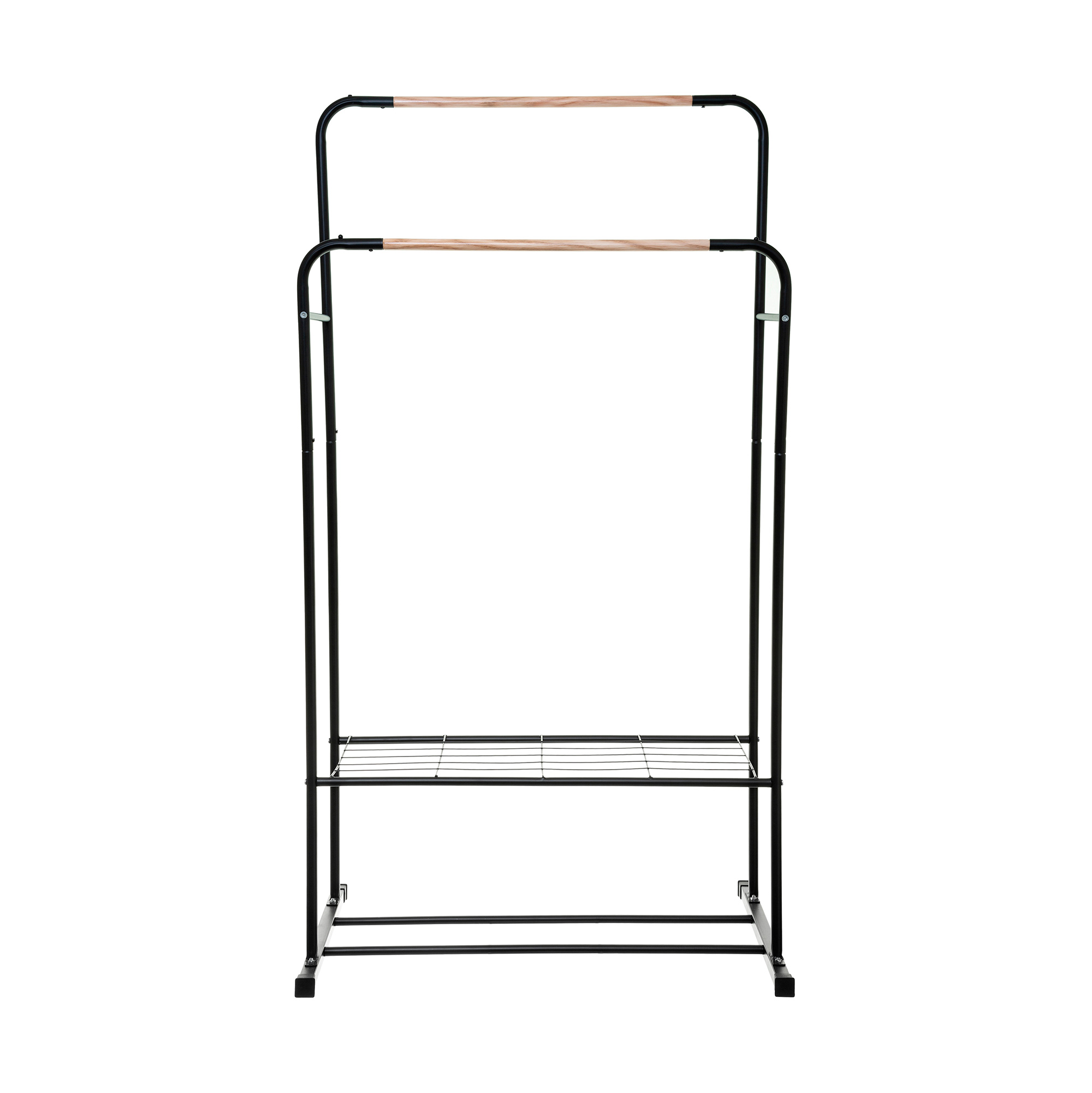 Cavalete duplo ARTEMIS preto em metal 150cm