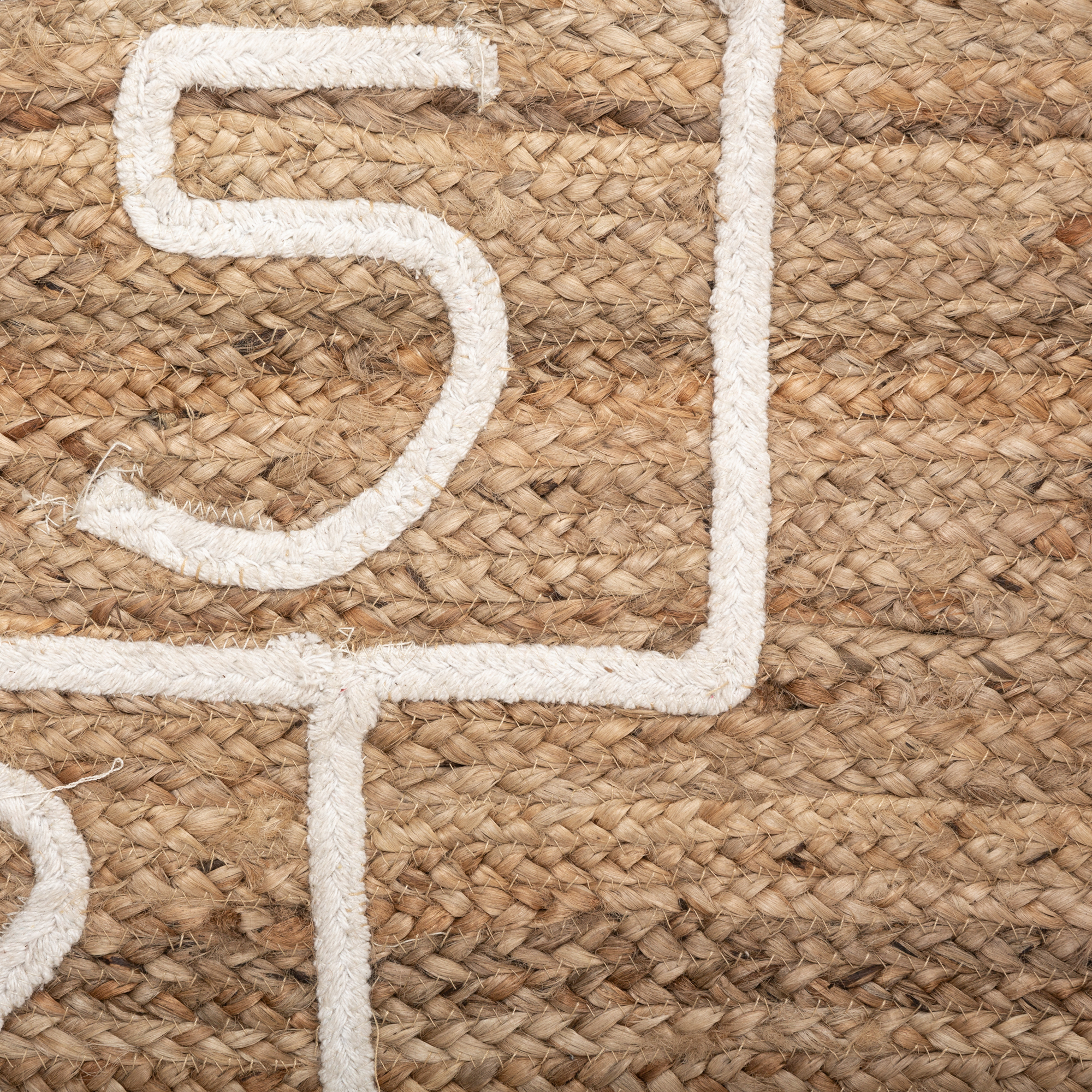 Tapete De Juta Com Jogo