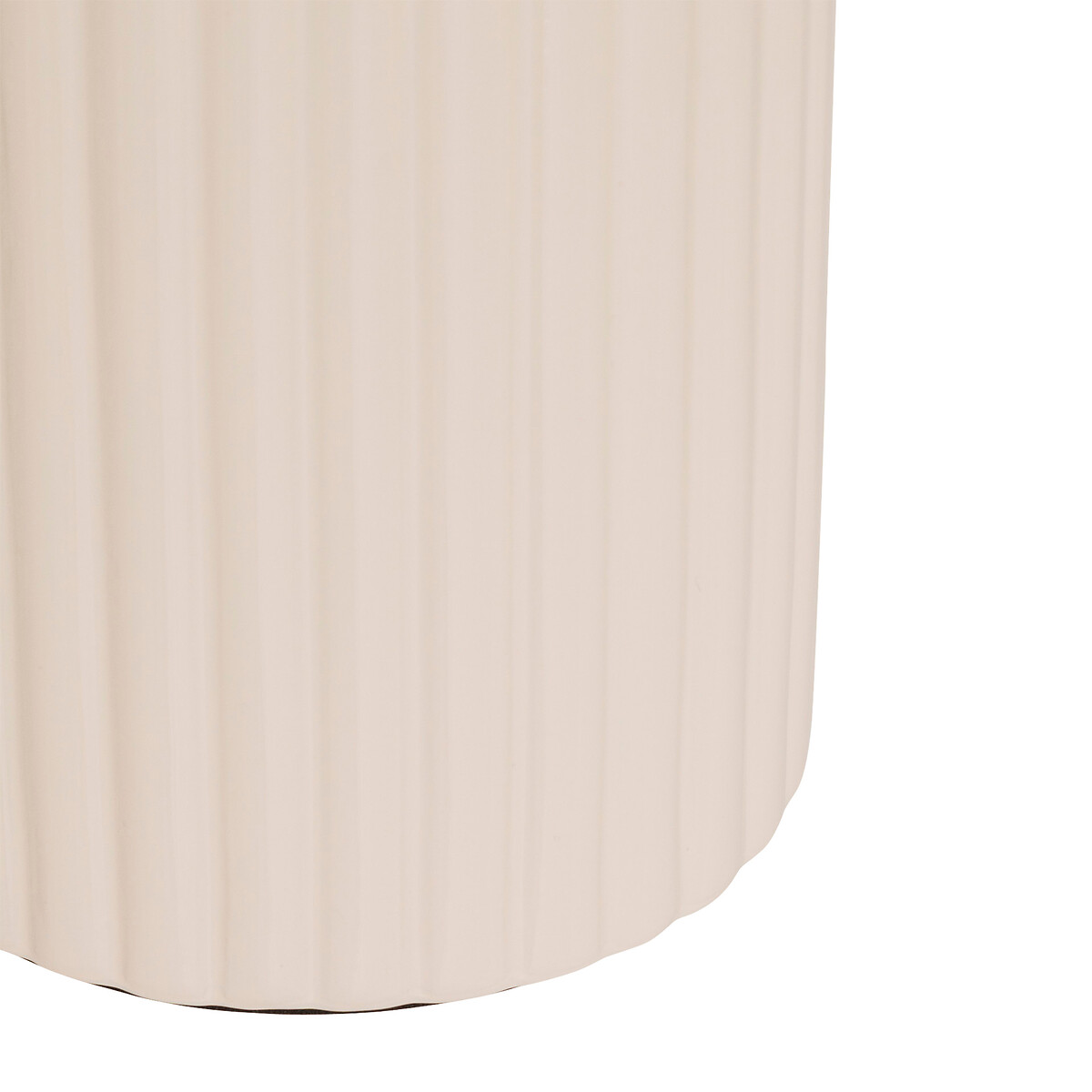 Candeeiro de mesa PHYLAS bege em cer&acirc;mica 45,5cm