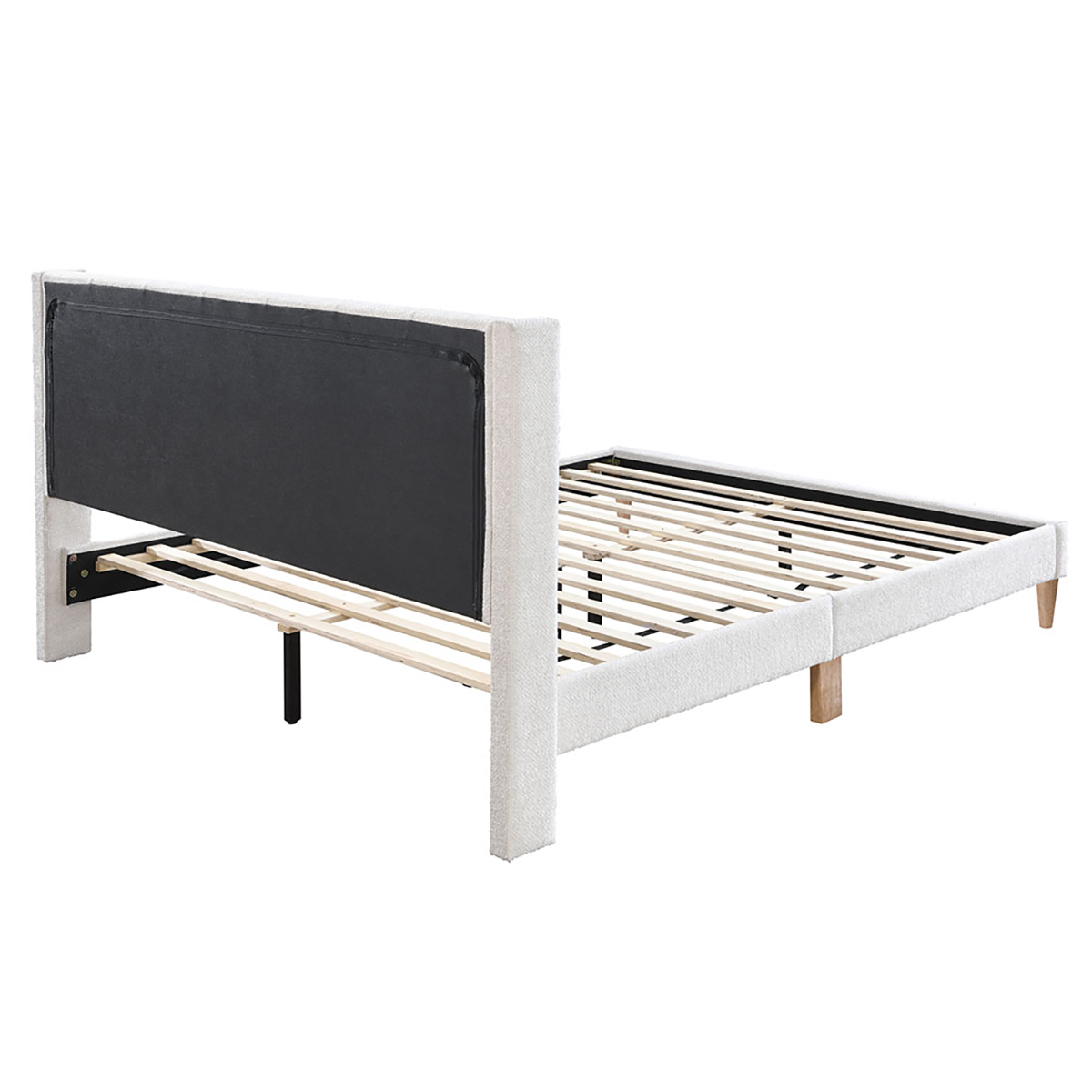 Cama PEARL bege 160x200cm