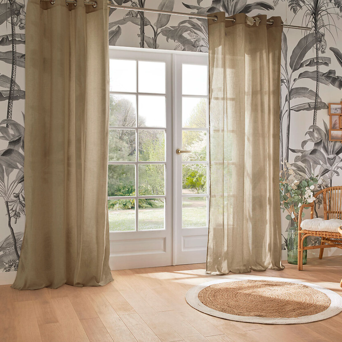 Cortina PAXTA bege 135x240cm