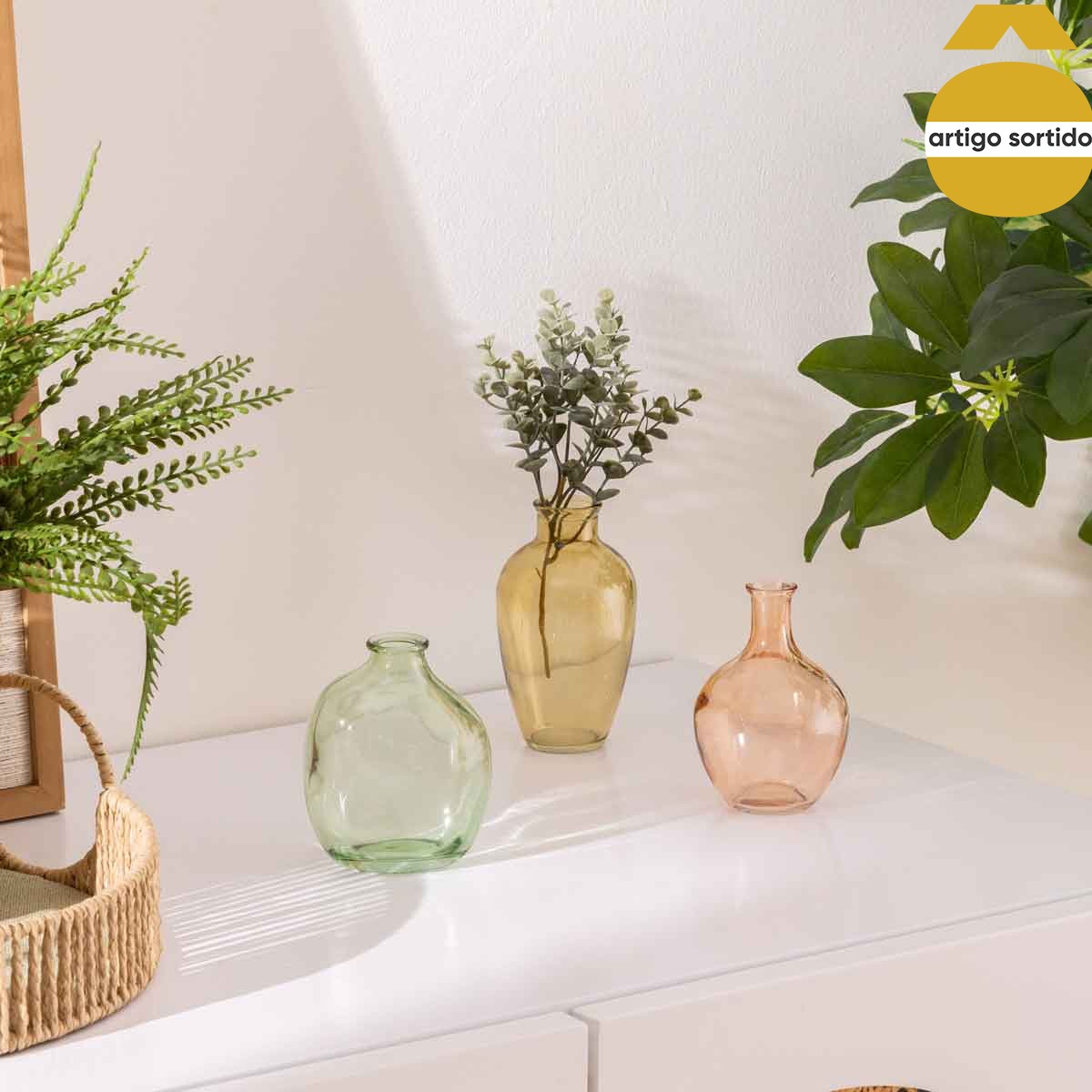 Jarra SOLIFLORE em vidro 11,2cm