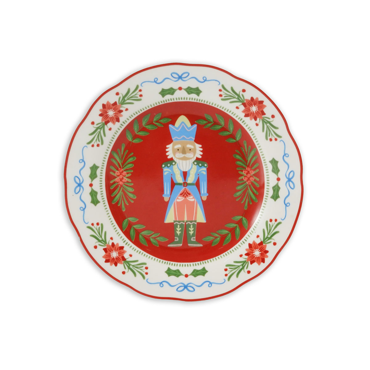 Prato com soldado de chumbo 19,5cm