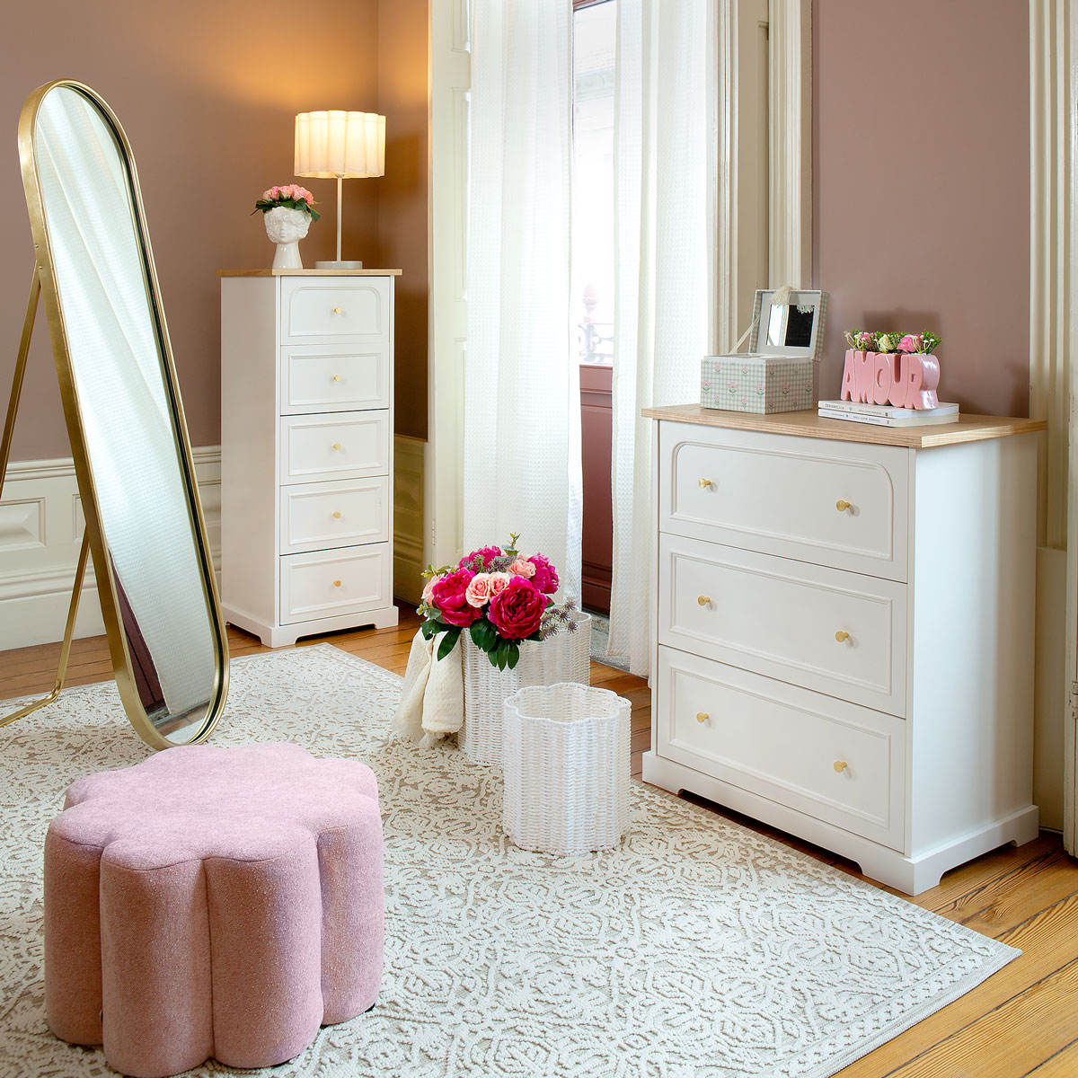 M&oacute;vel de apoio MOHEA bege 113x45