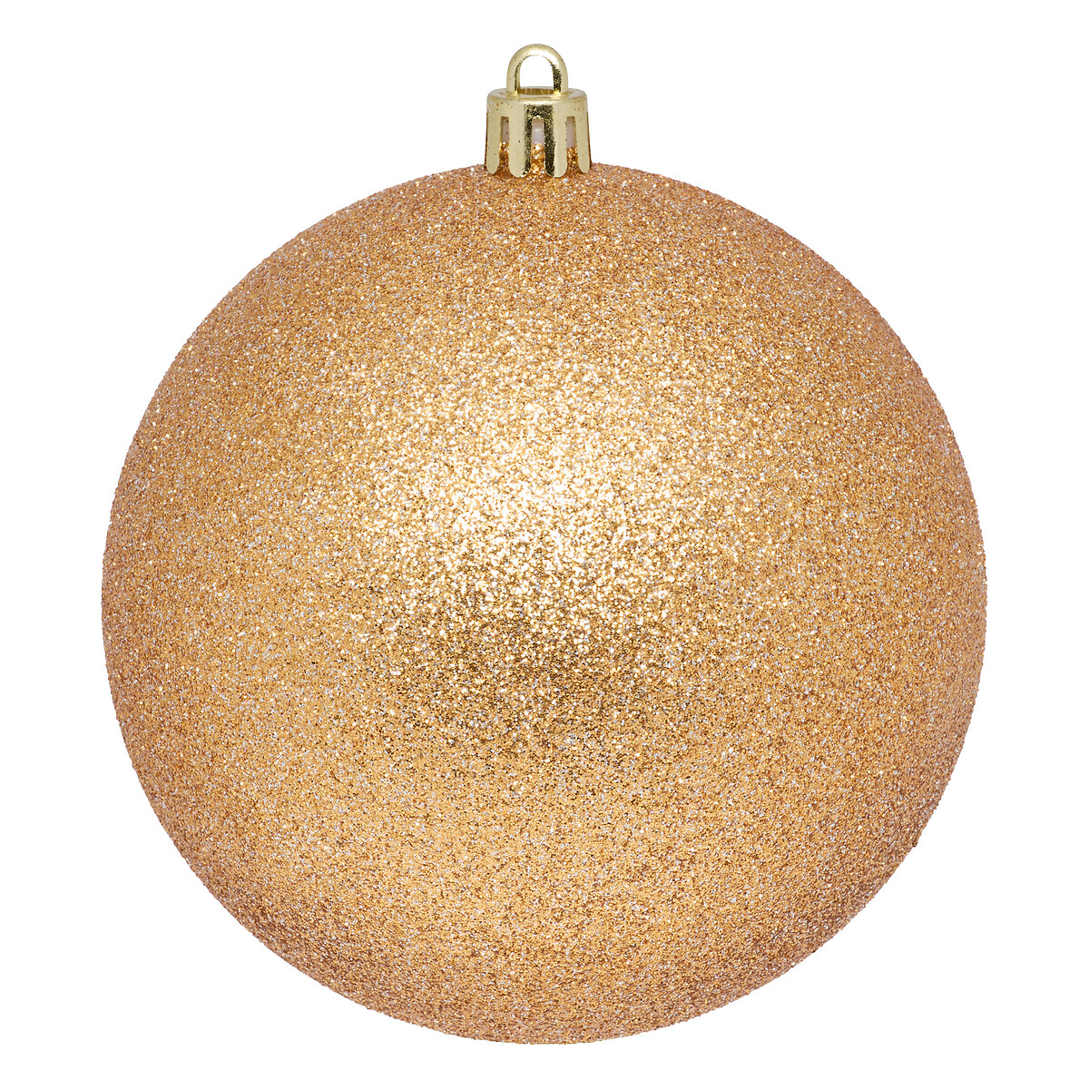 Conjunto 4 bolas de natal castanho 10cm