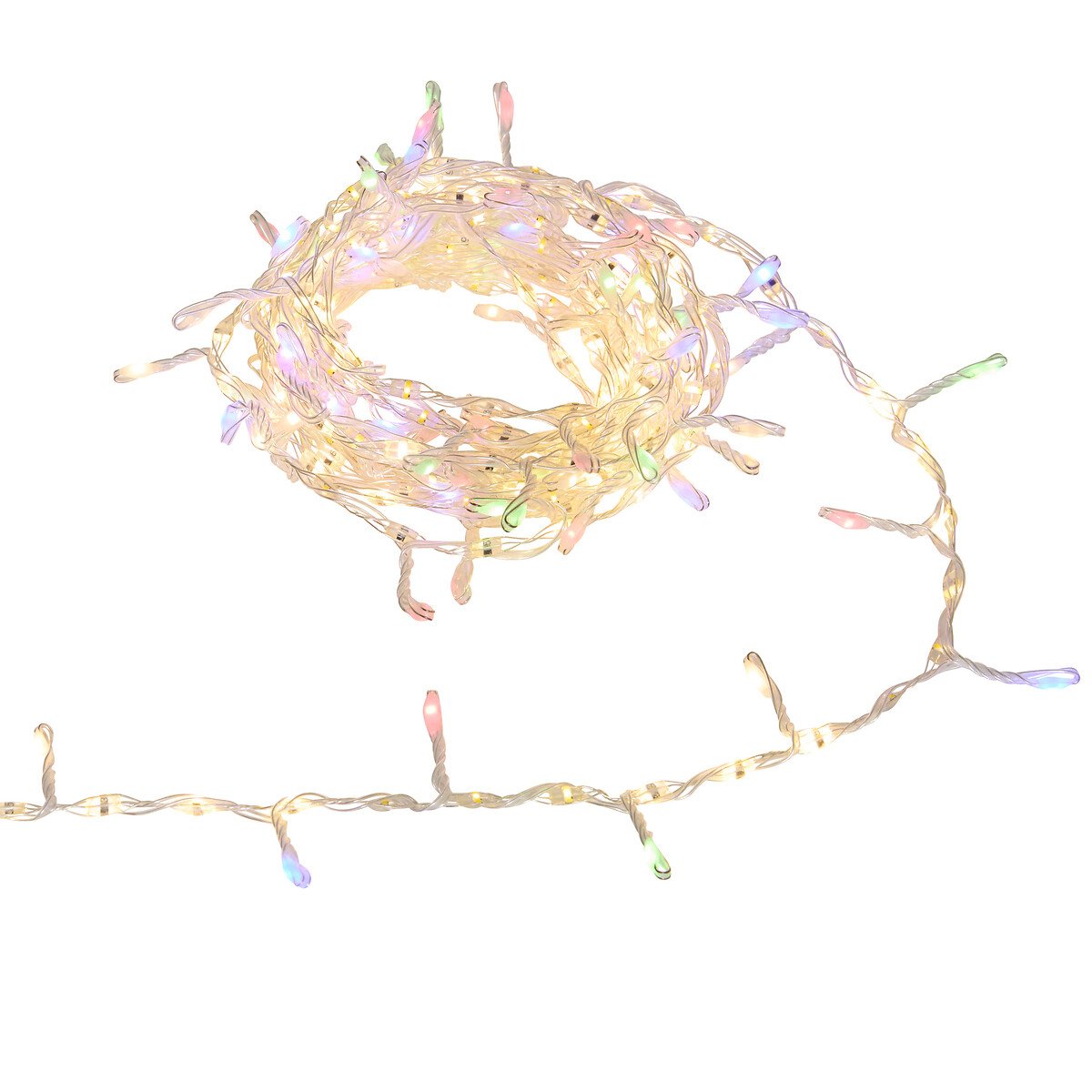 Série de natal branco quente e multicolor 4M 300LED,  Série de natal branco quente e multicolor 4M 300LED