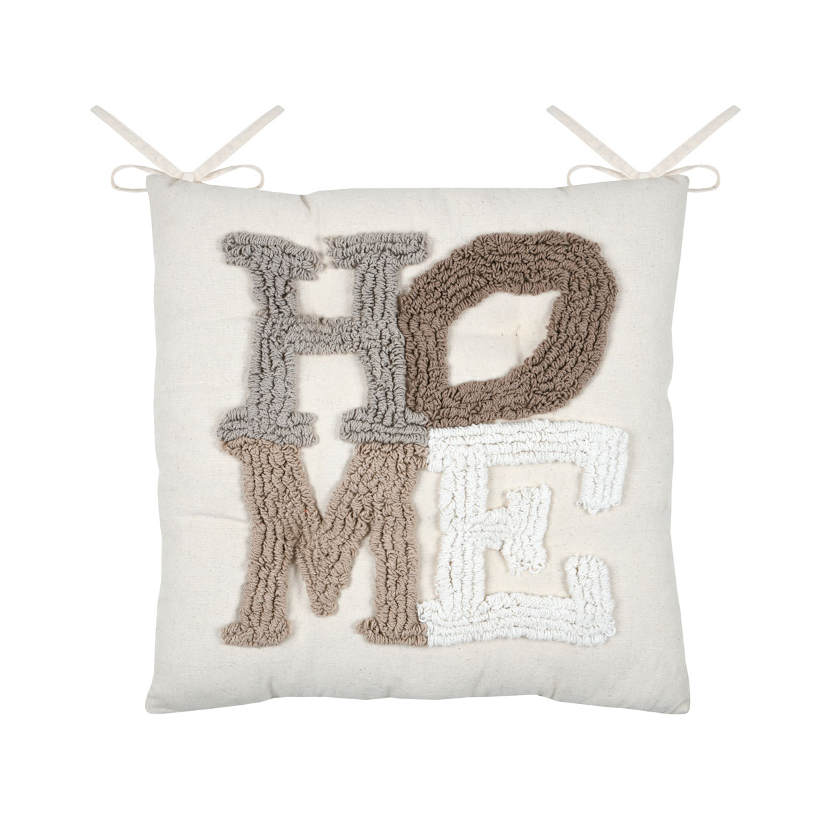 Coxim para cadeira JOANNY natural 38x38cm