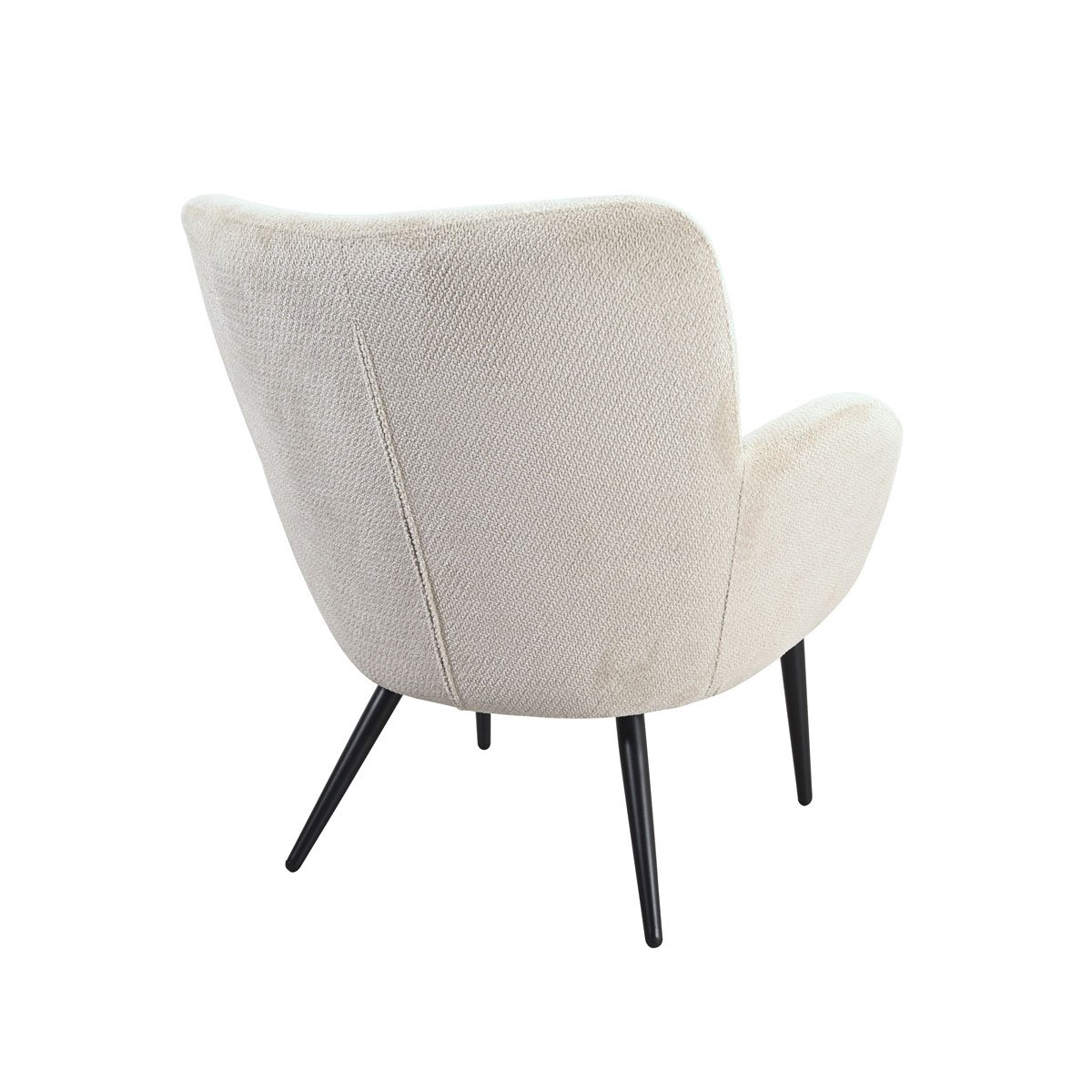 Poltrona BIRKA tecido bege