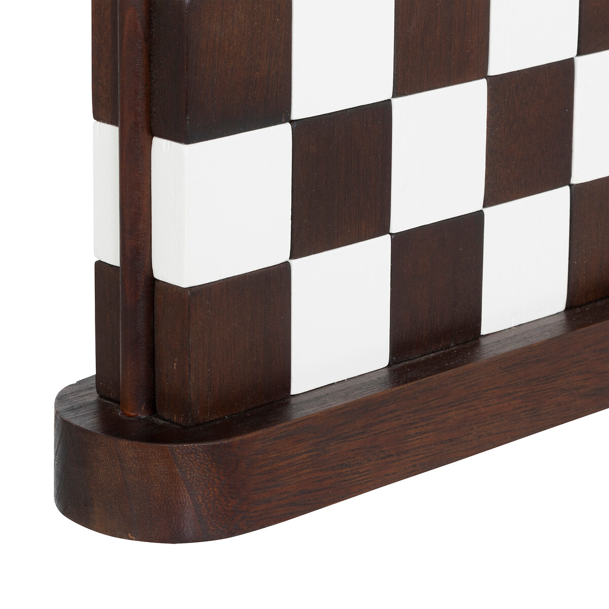 Tabuleiro xadrez TWISTED em madeira 27x28cm