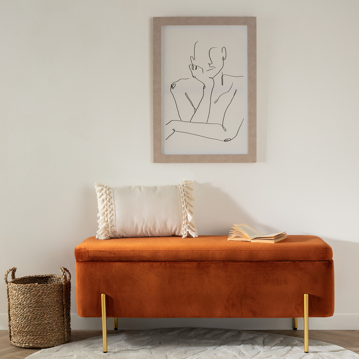 Almofada WONDERLY bege 30x50cm