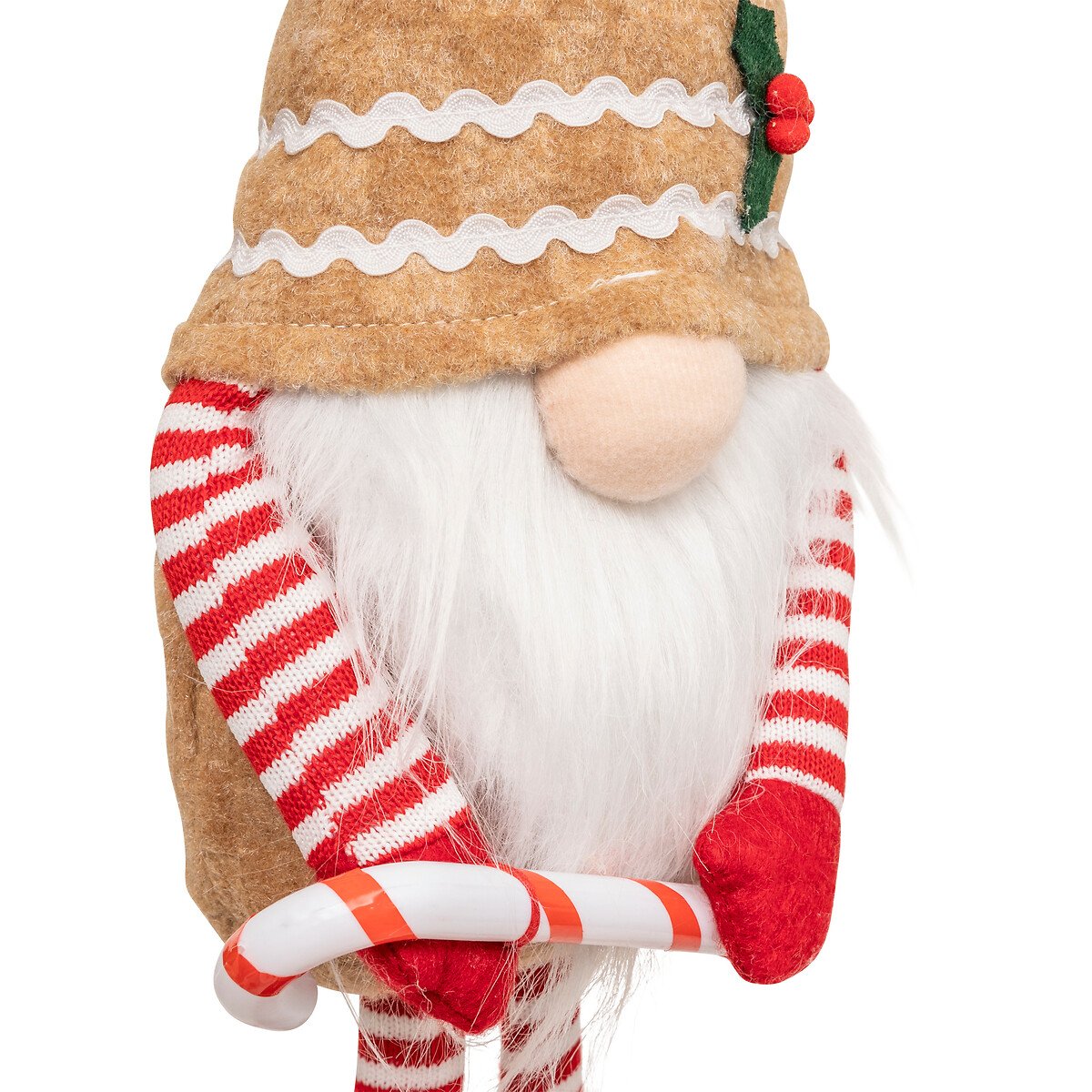 Figura gnomo de bolacha de gengibre 50cm,  Figura gnomo de bolacha de gengibre 50cm