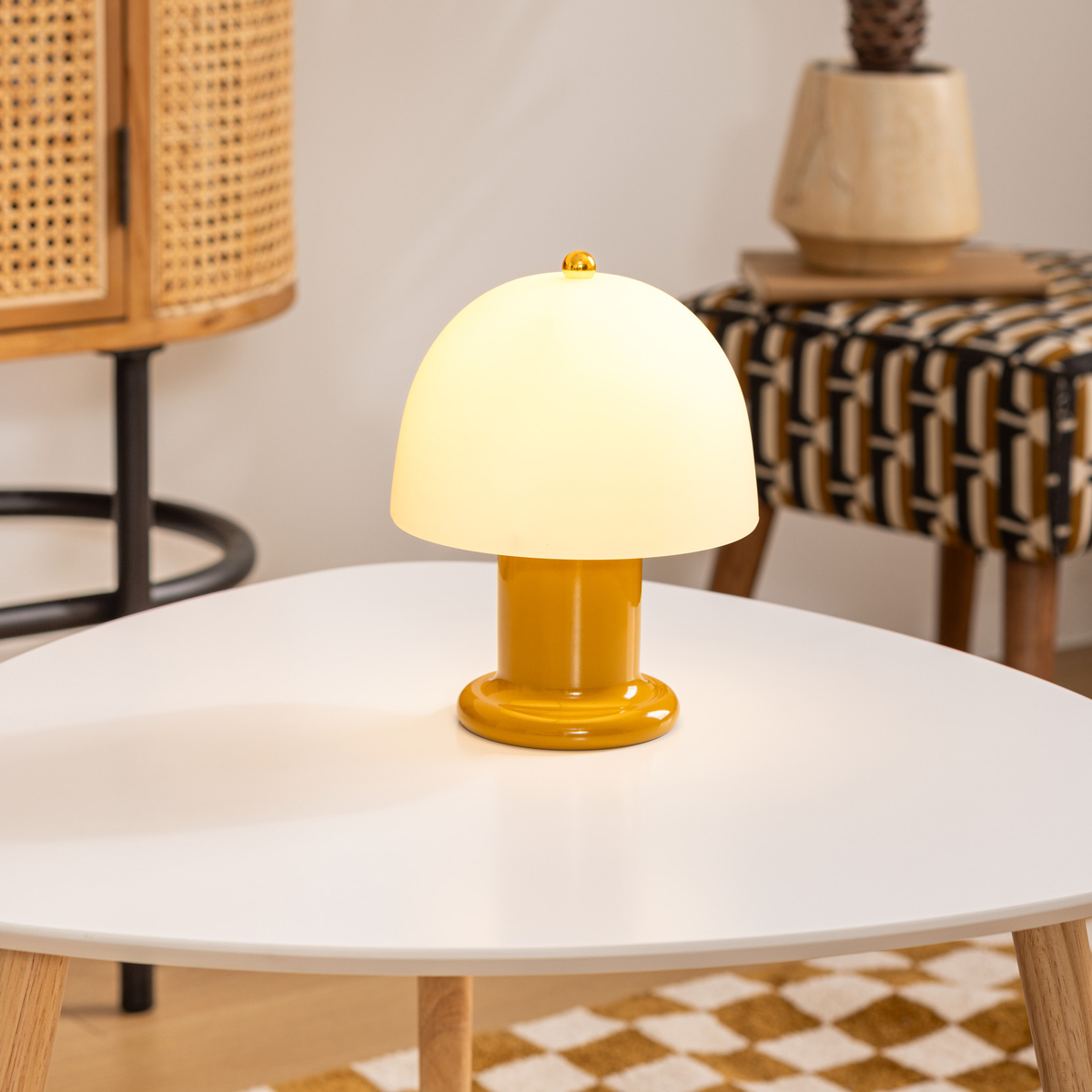 Candeeiro de mesa RICK amarelo