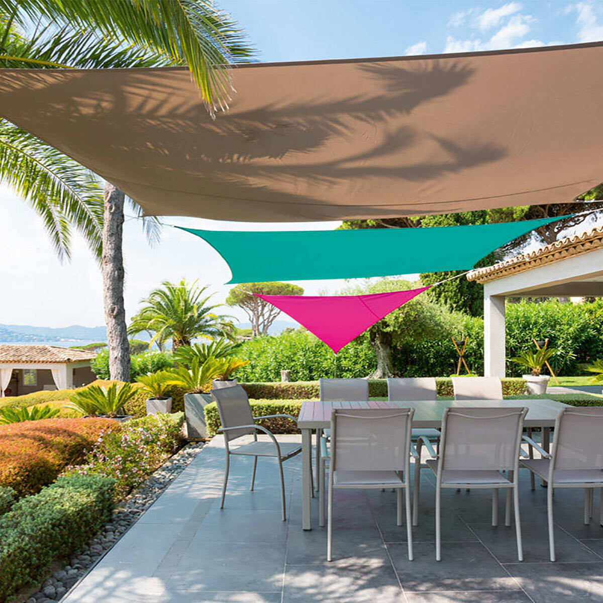 Toldo SOLAR CURACAO taupe 3x4m