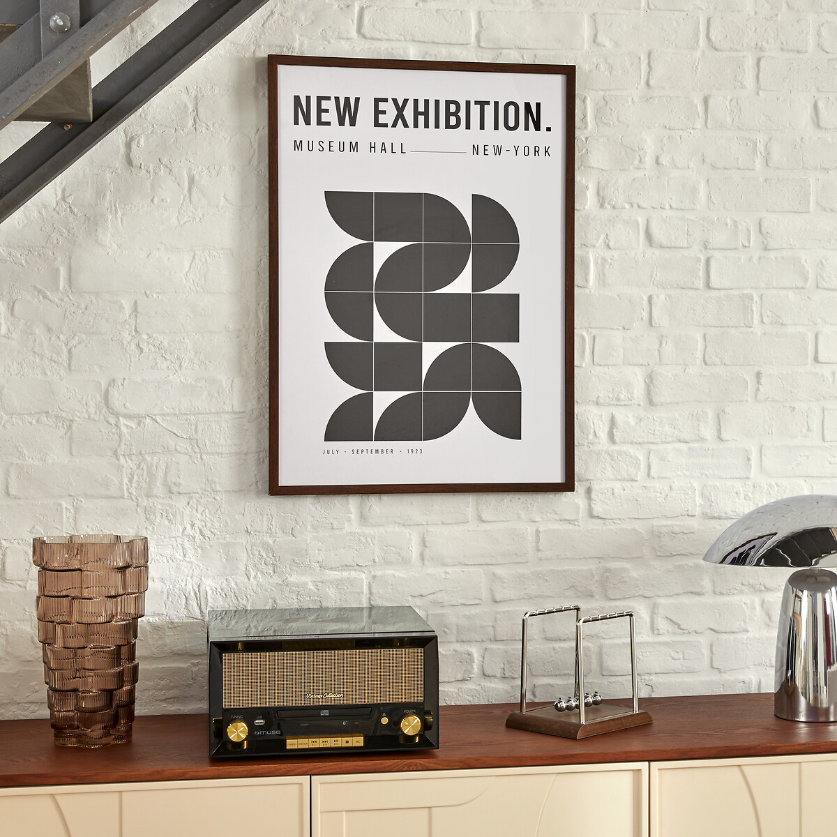 Quadro decorativo museum ADEM 70x50cm