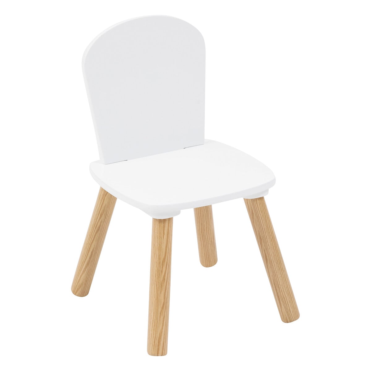 Mesa com 2 cadeiras em branco