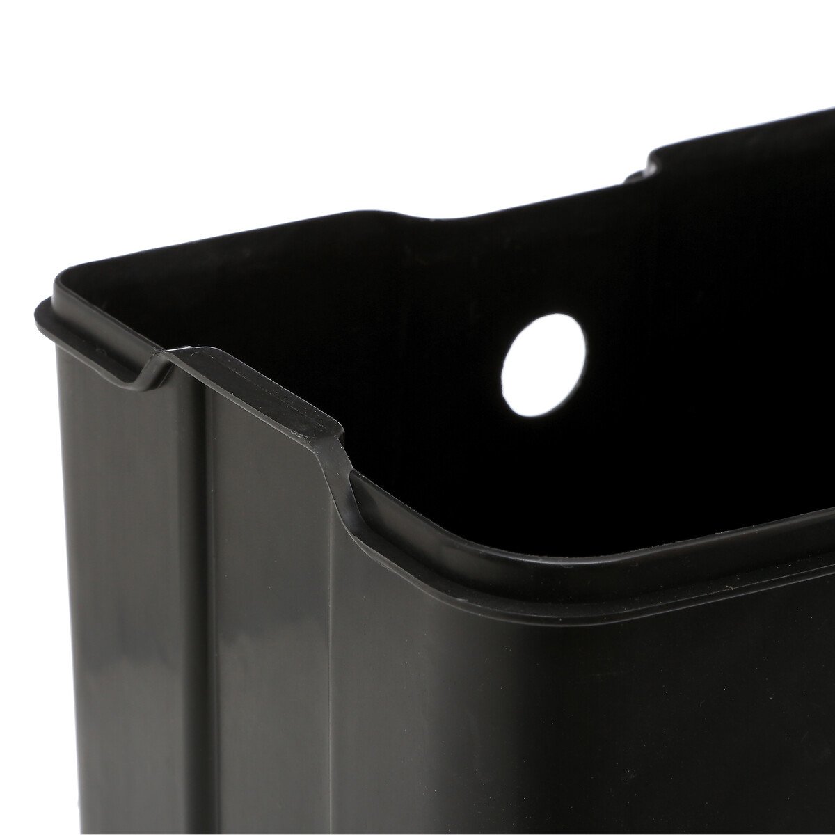 Balde wc ARIANE preto 6l