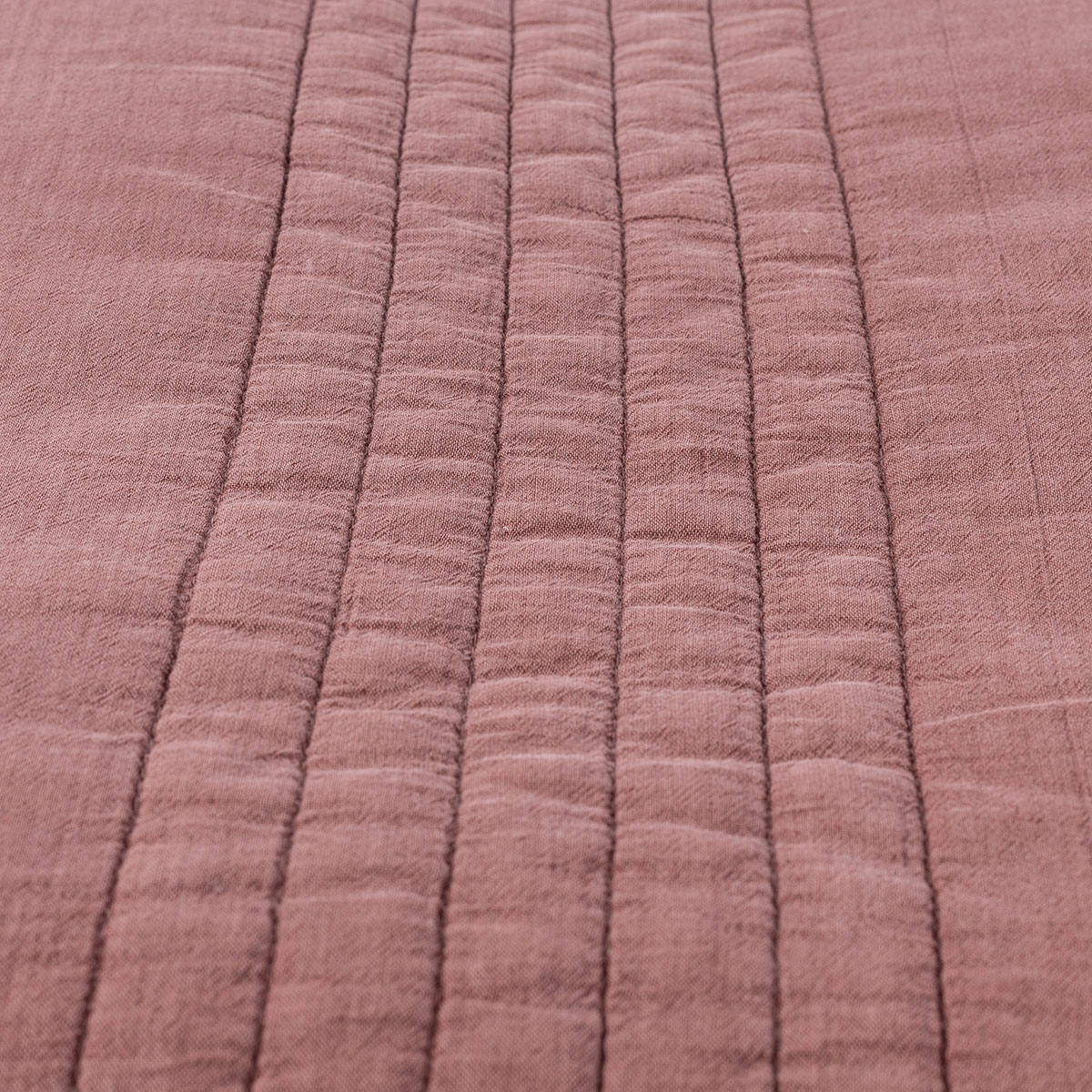 Colcha STONEWASHED rosa BLUSH com franjas 220x240cm,  Colcha STONEWASHED rosa BLUSH com franjas 220x240cm