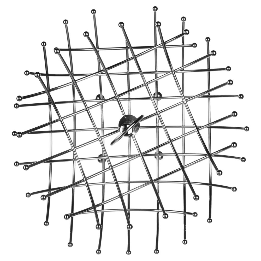 Fruteira em metal com 2 níveis,  Fruteira em metal com 2 níveis
