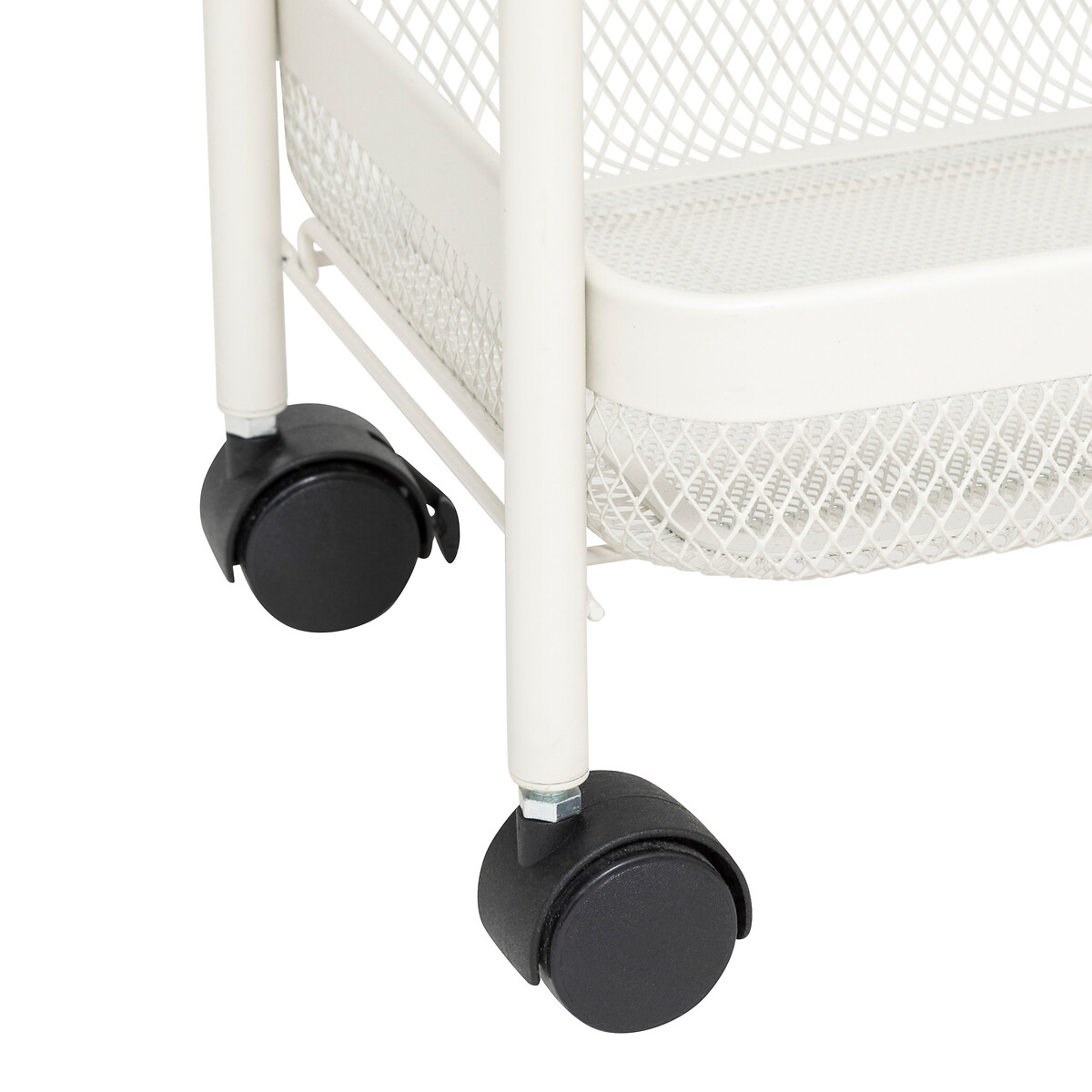 Carro de apoio MAYAJ beje em metal