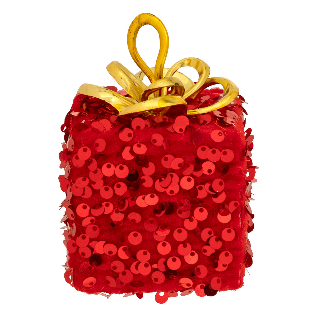 Pendurante presente lantejoulas vermelho