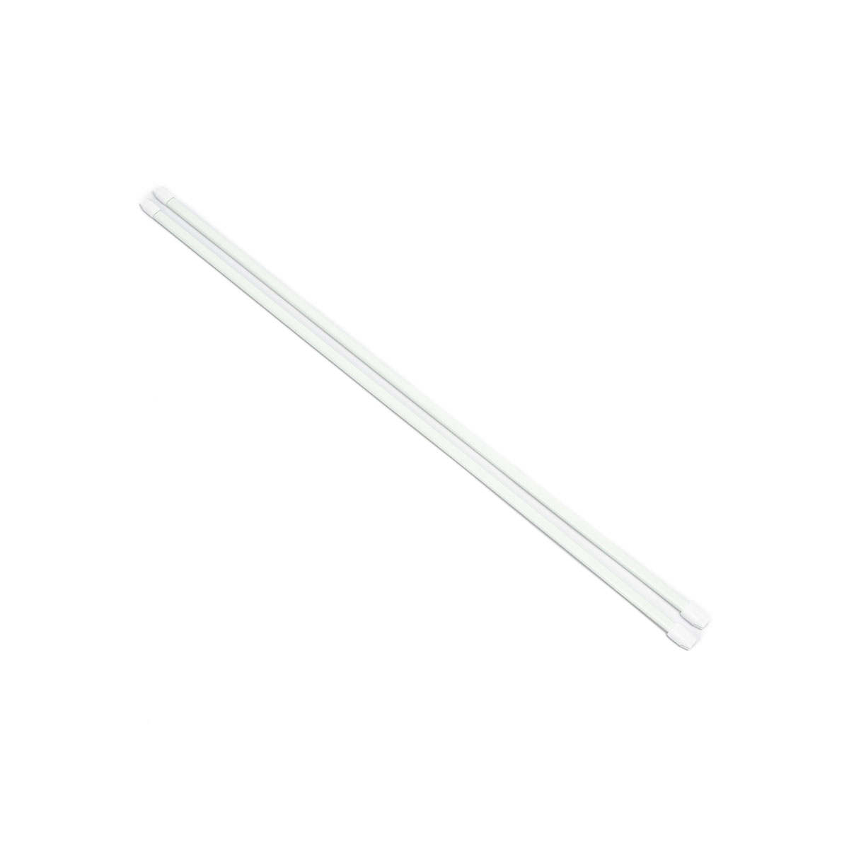 Var&atilde;o extens&iacute;vel oval branco 60-80cm