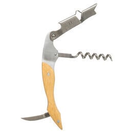 Saca rolhas LIMONADIER em metal e bambu