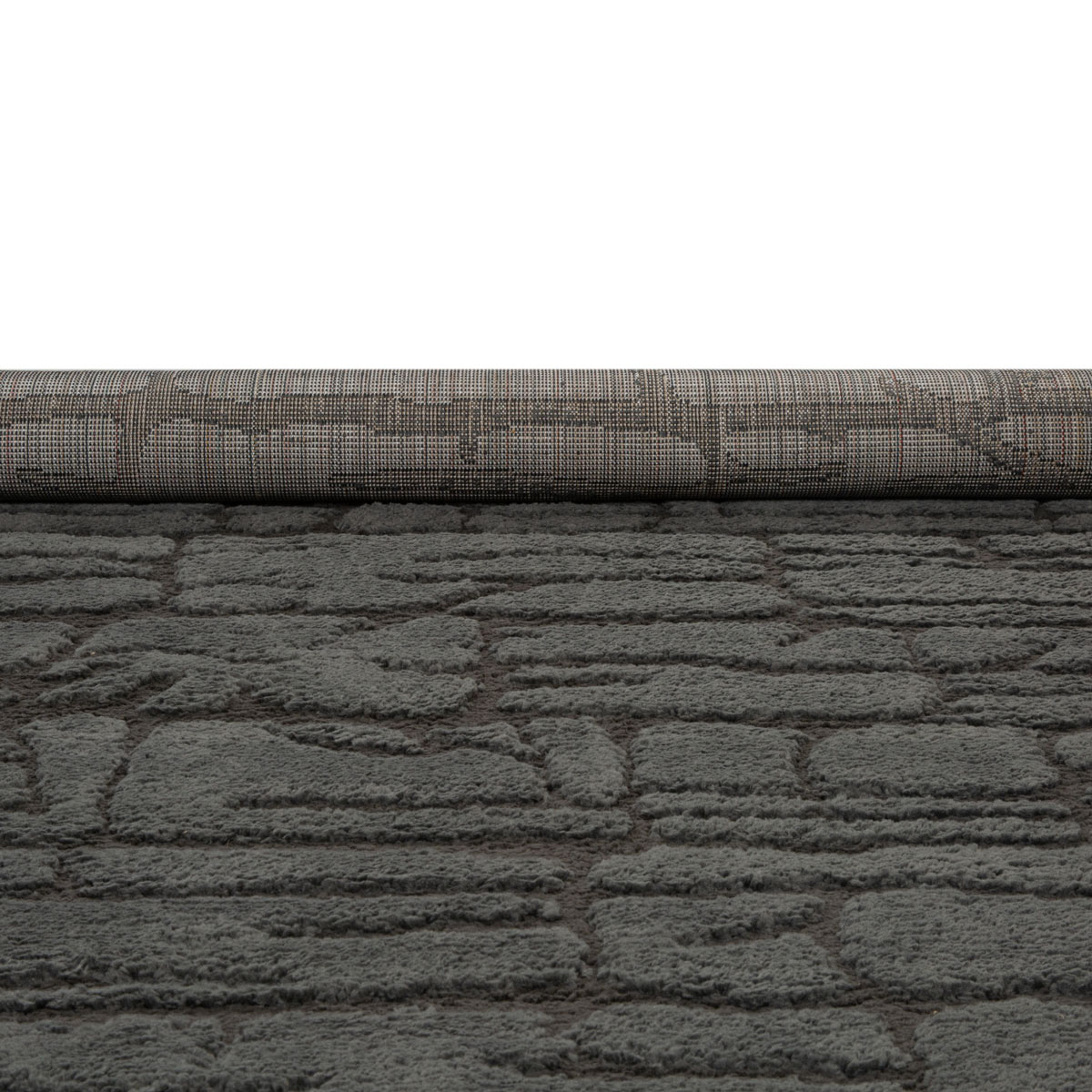 Tapete LOY cinza escuro 80x150cm