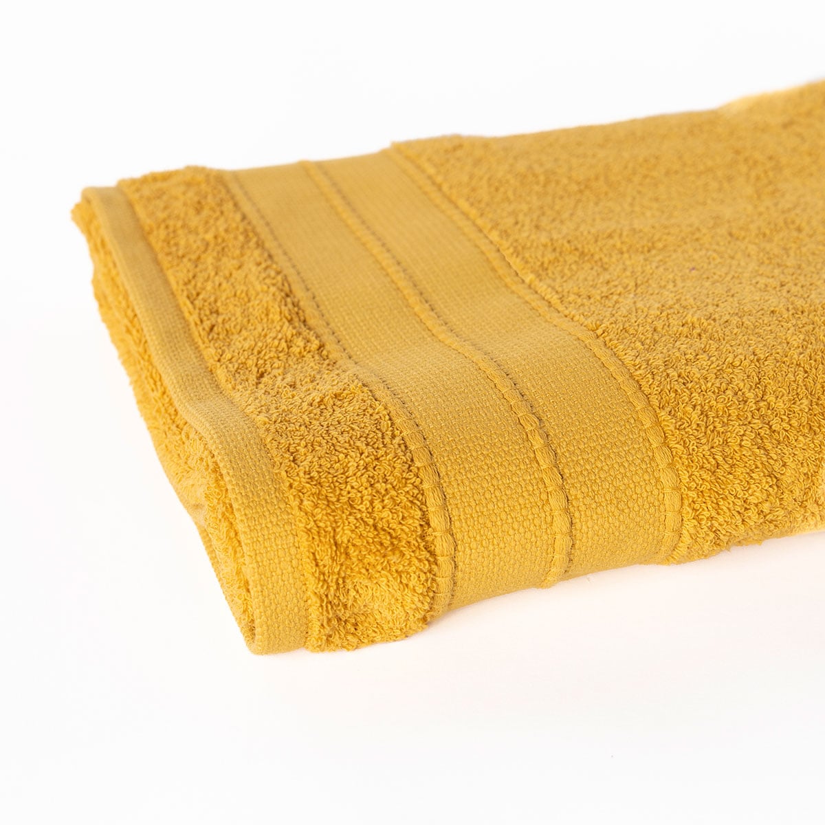 Toalha len&ccedil;ol de banho ESSENZA amarelo 90x150cm