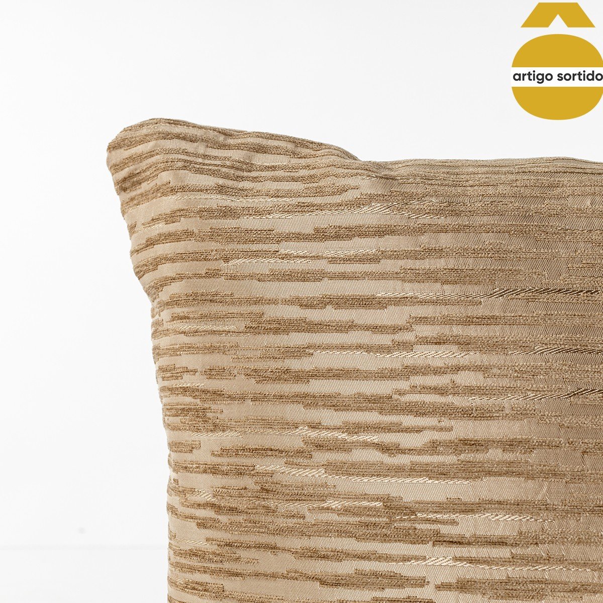 Almofada riscas AUTOMNE 43x43cm