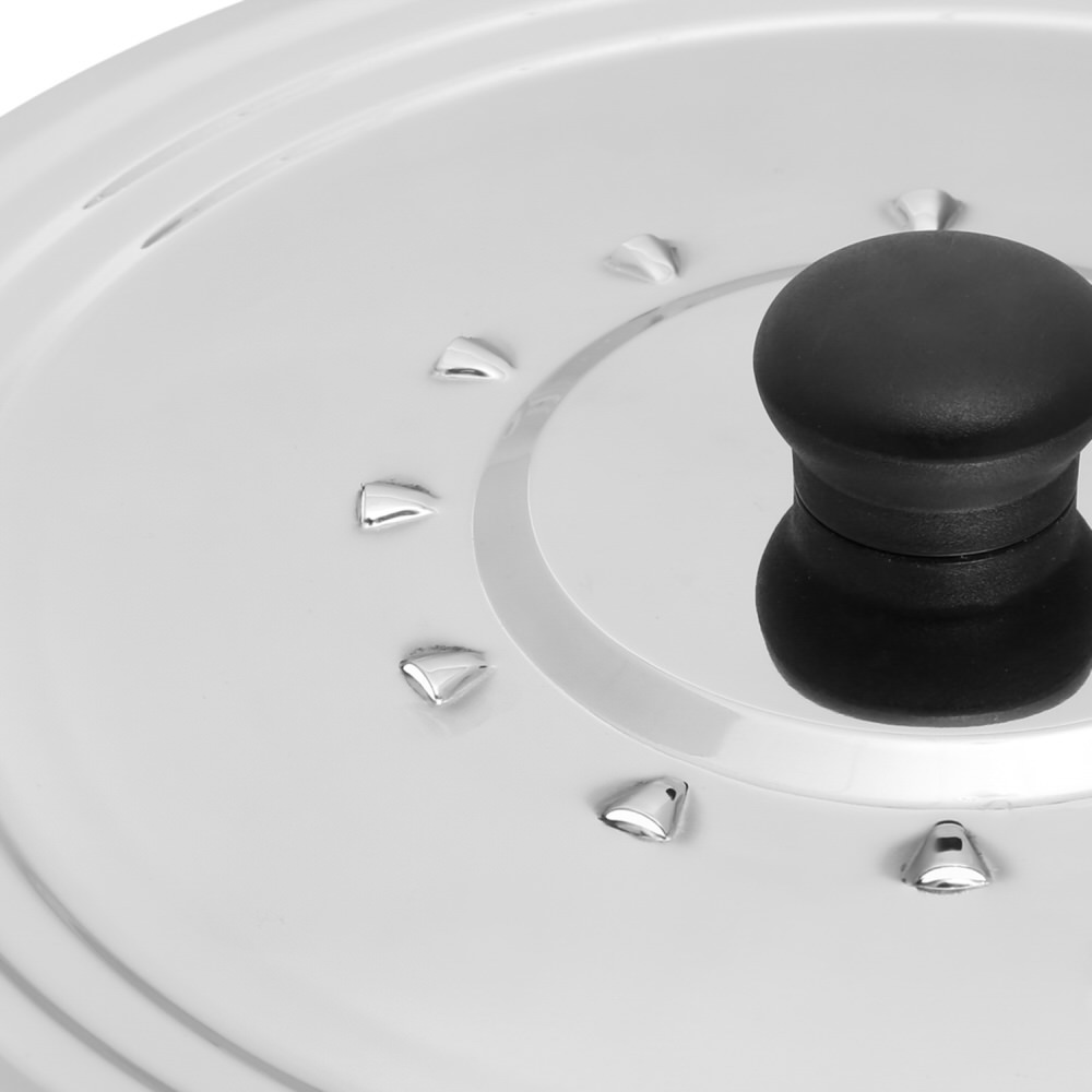 Tampa inox para caçarola 26/28/30cm