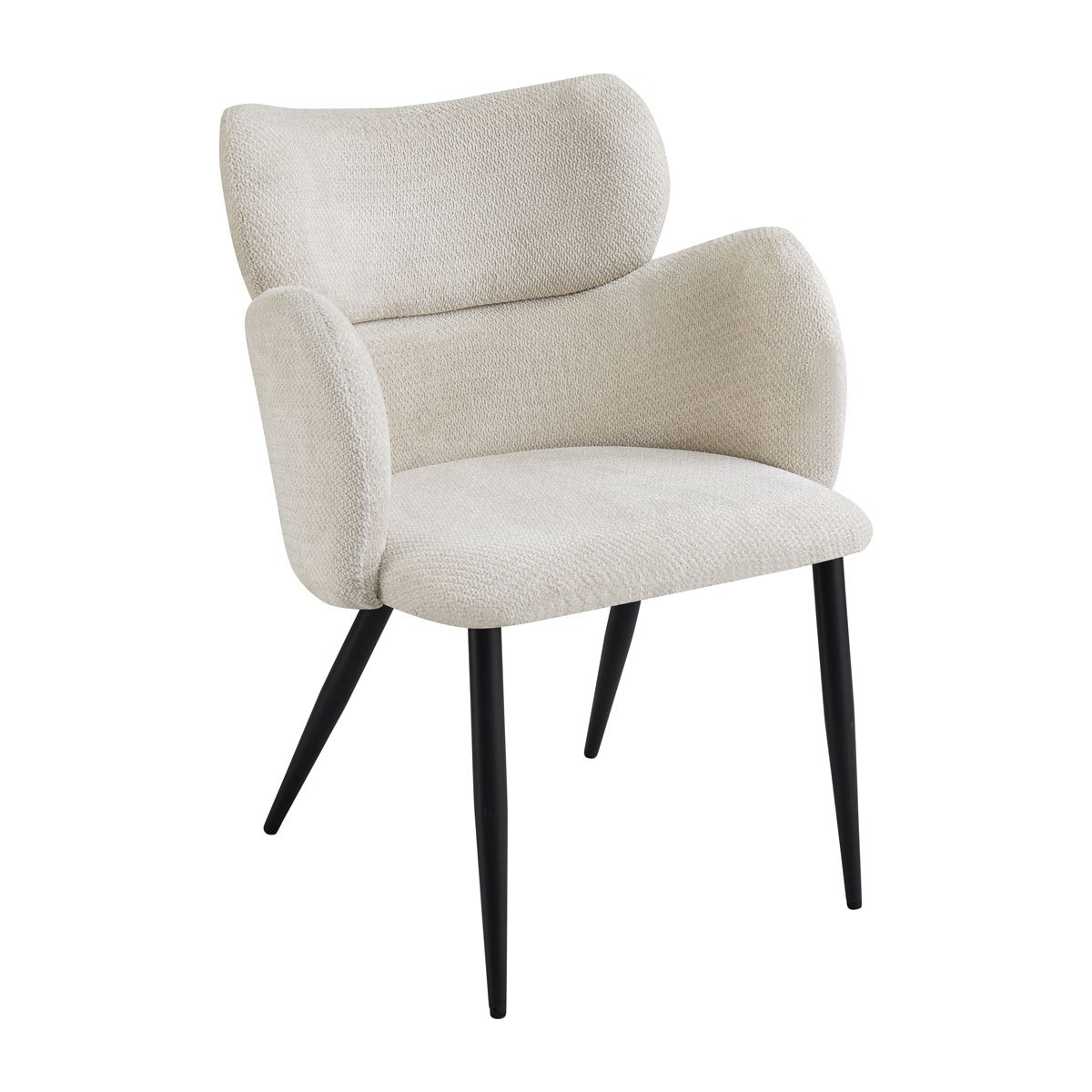 Cadeir&atilde;o GONDAR tecido bege