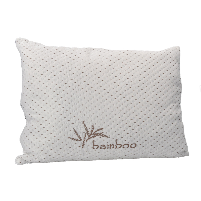 Almofada viscoel&aacute;stica com flocos bambu 50x65cm