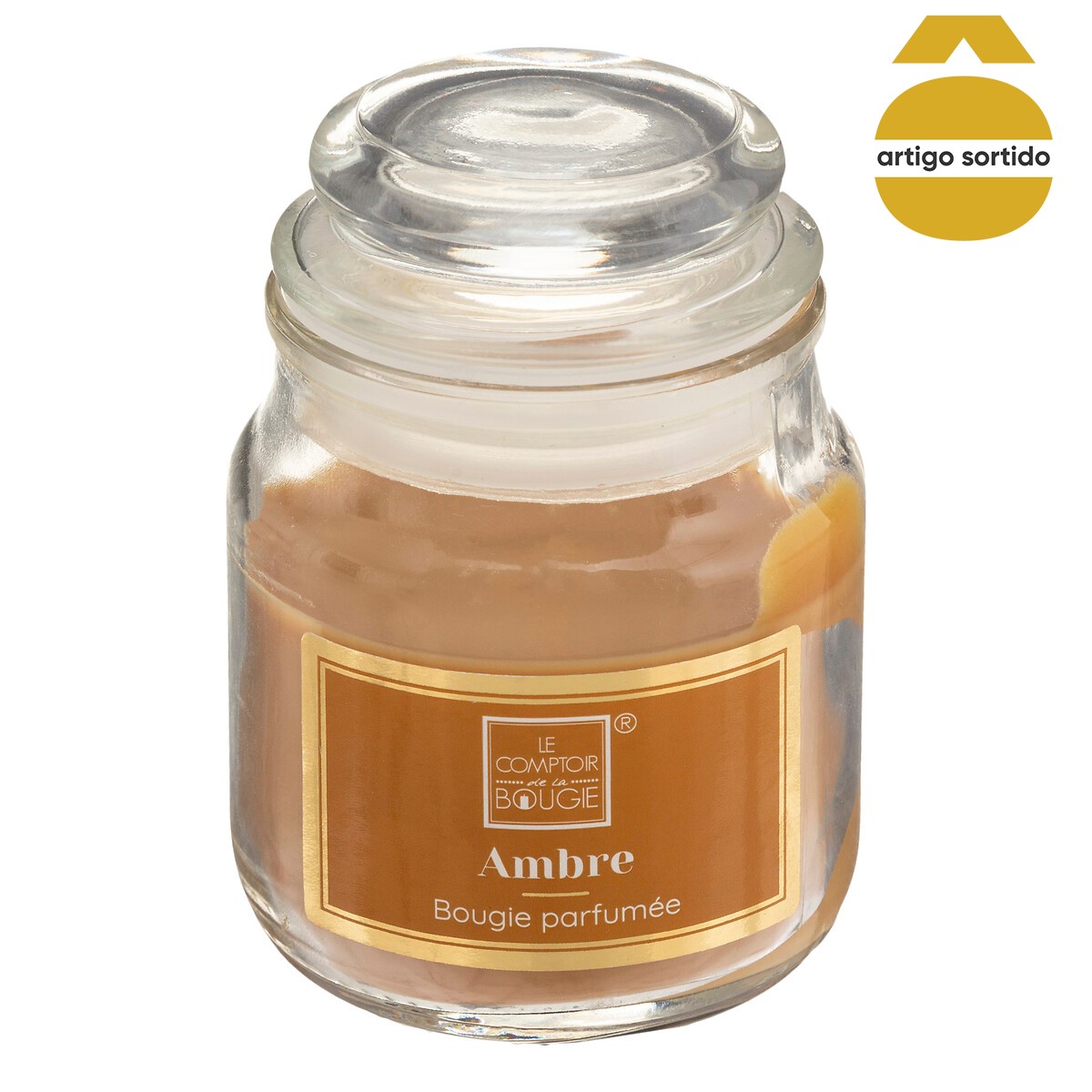 Vela perfumada em copo vidro