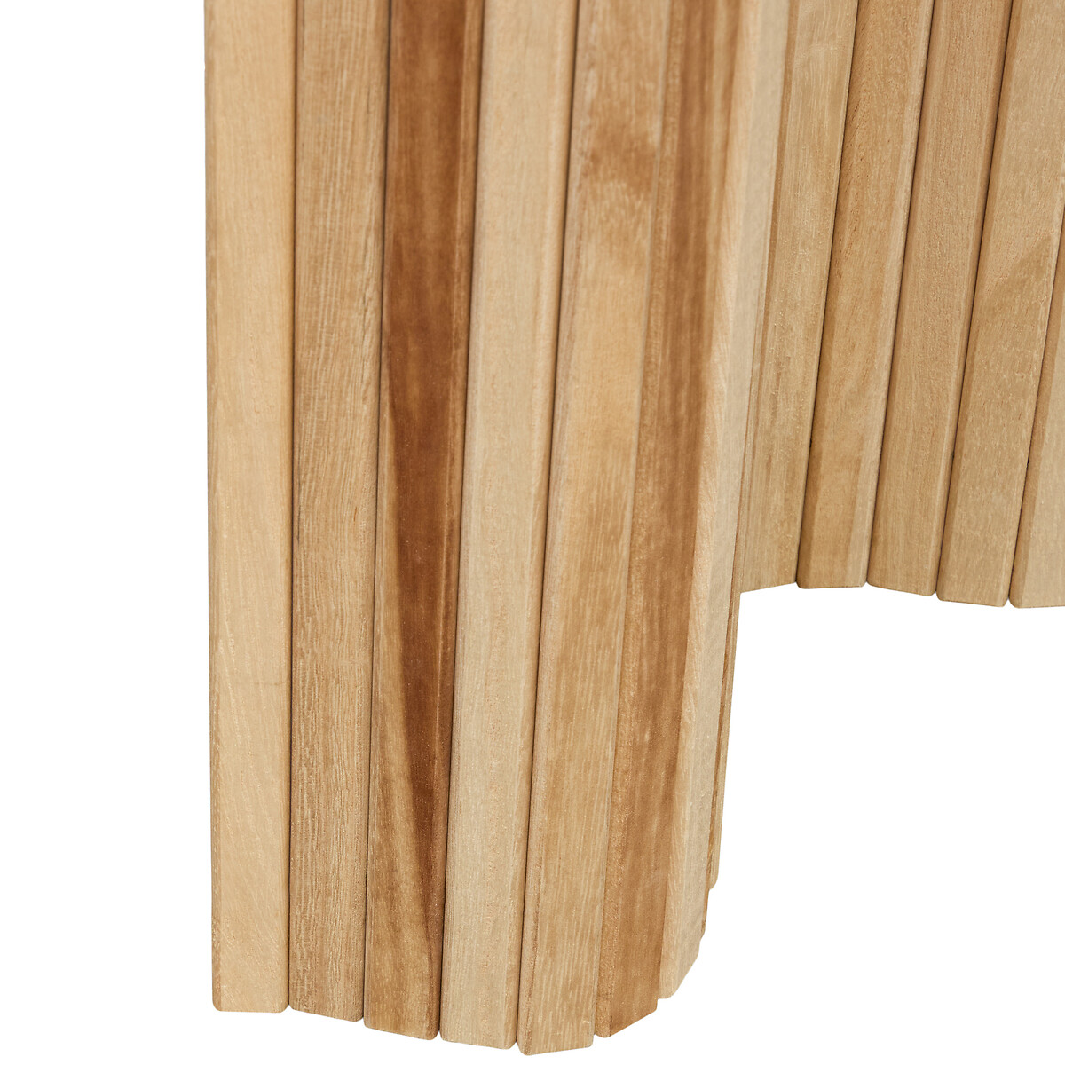 Biombo COLVA bege em madeira 120x170cm