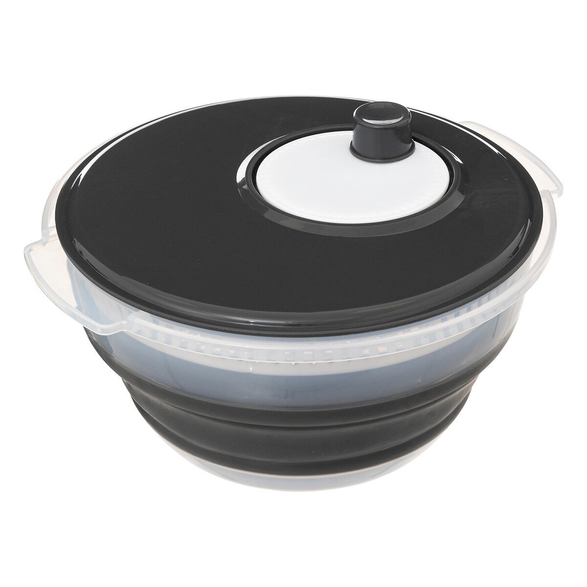 Escorredor de legumes retr&aacute;til com manivela