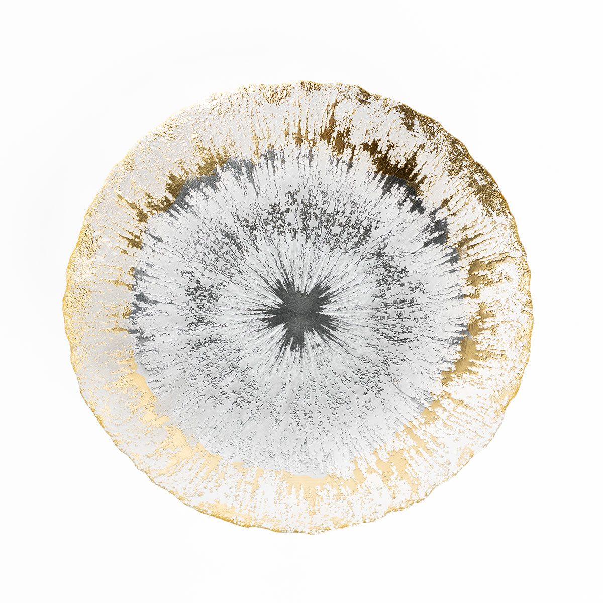 Centro de mesa em vidro 41cm