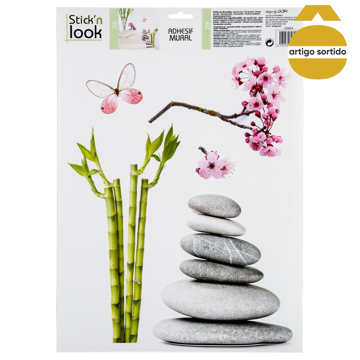 Sticker zen 37x30cm