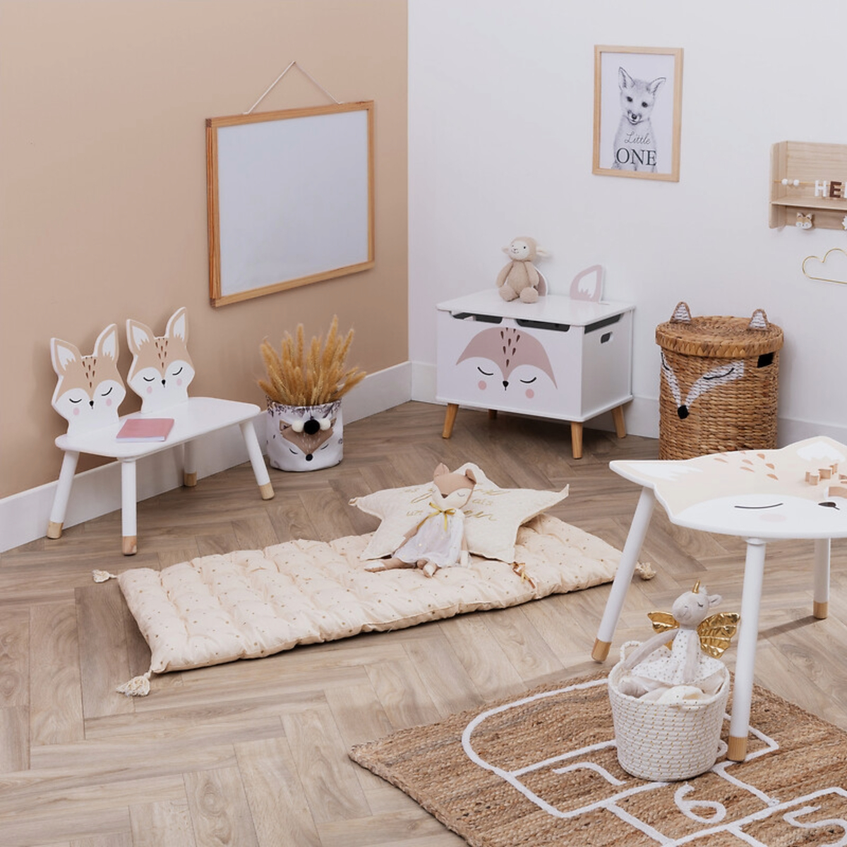 Banco duplo DOUCEUR raposa