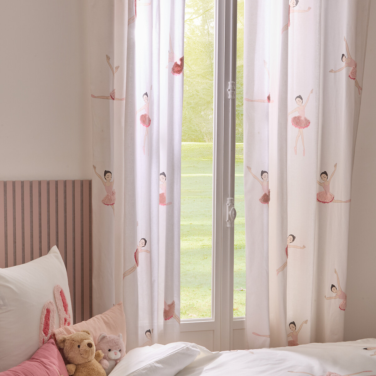 Cortina TUFY rosa 140x260cm