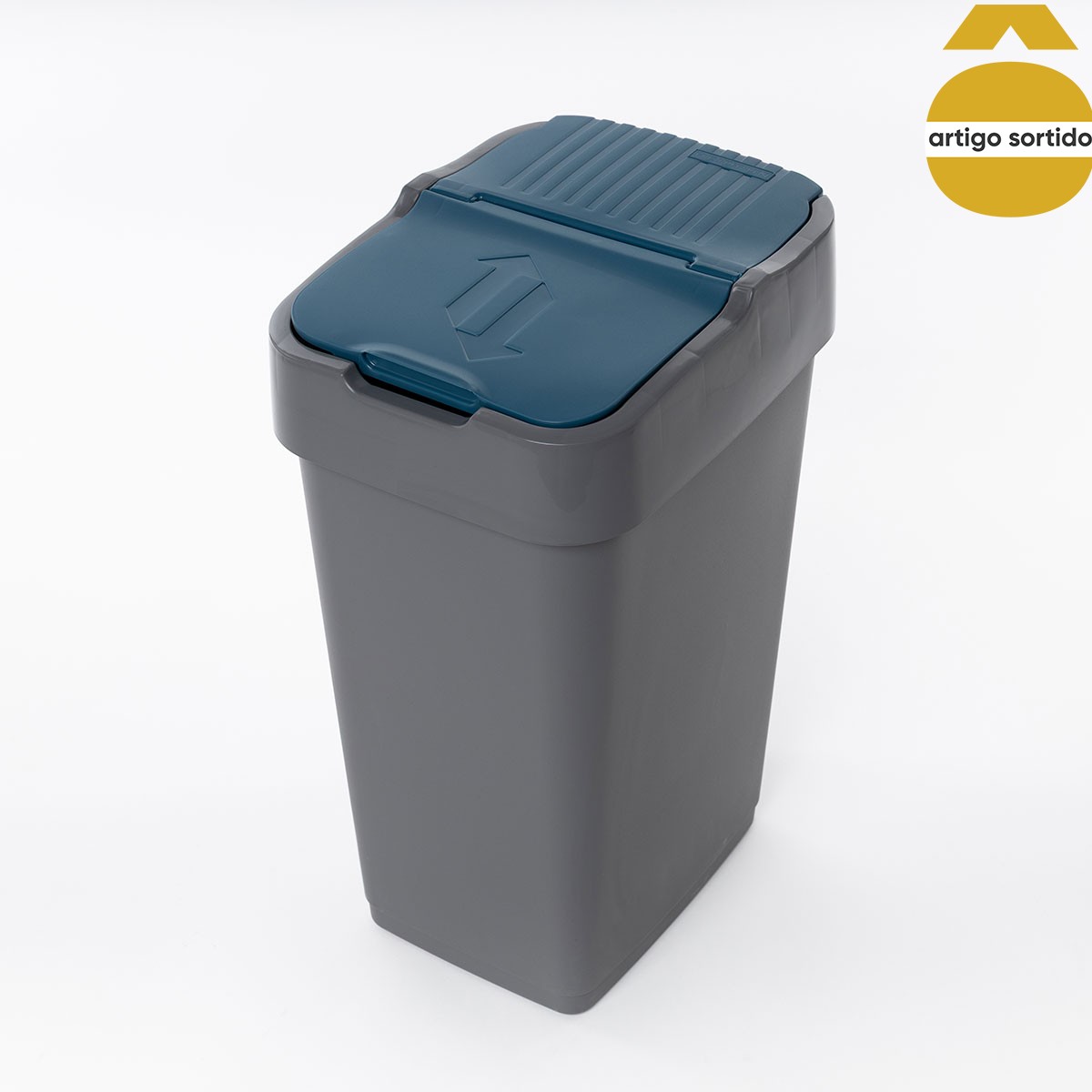 Ecoponto Com Tampa Basculante 35L