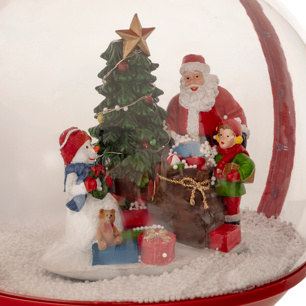 Poste decorativo vermelho 150cm