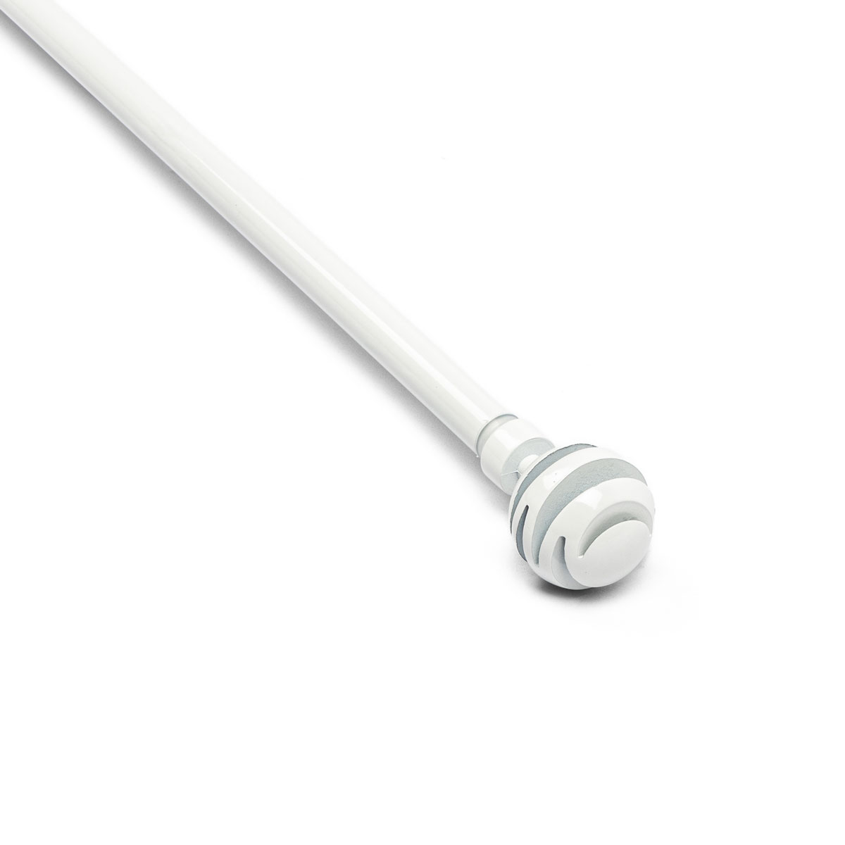 Kit var&atilde;o extens&iacute;vel branco 120-210cm