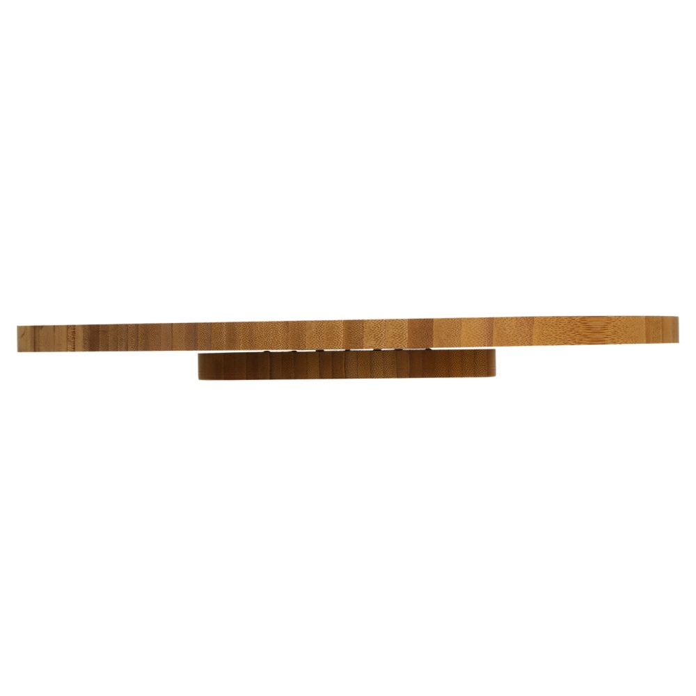 T&aacute;bua girat&oacute;ria em bambu 35cm