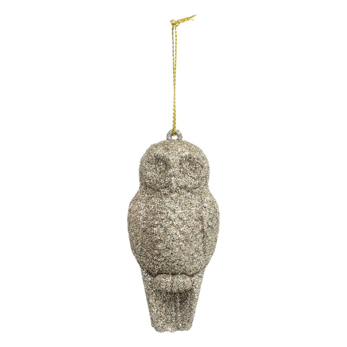 Pendurante de coruja dourada 9cm