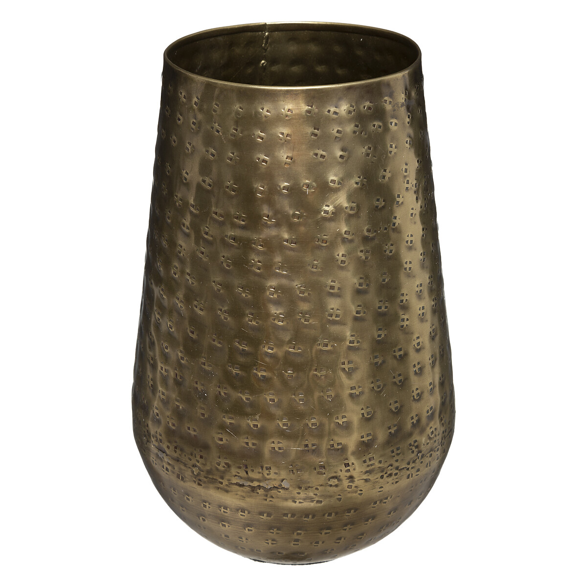 Jarra OASIS dourada em metal 23cm,  Jarra OASIS dourada em metal 23cm