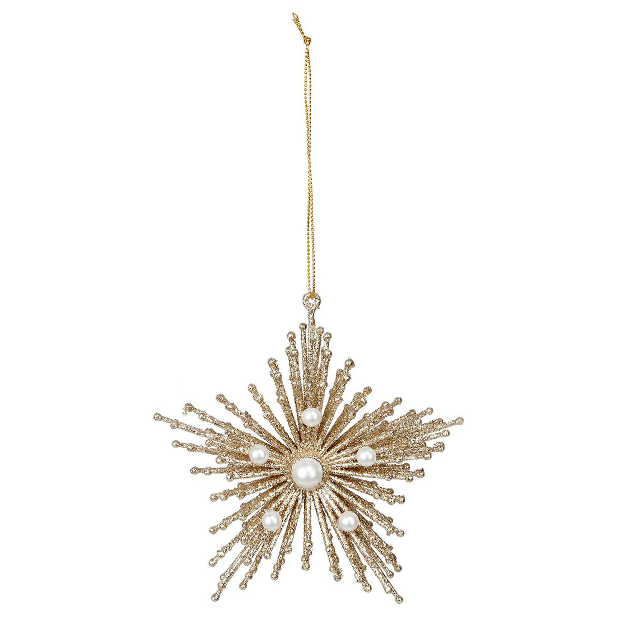 Estrela com p&eacute;rolas